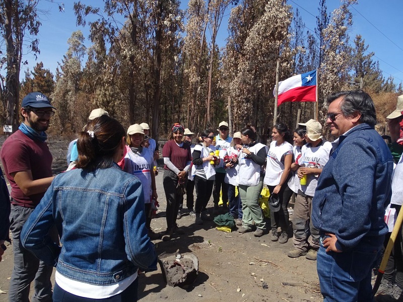 FEUC Trabajos voluntarios en Chillán
