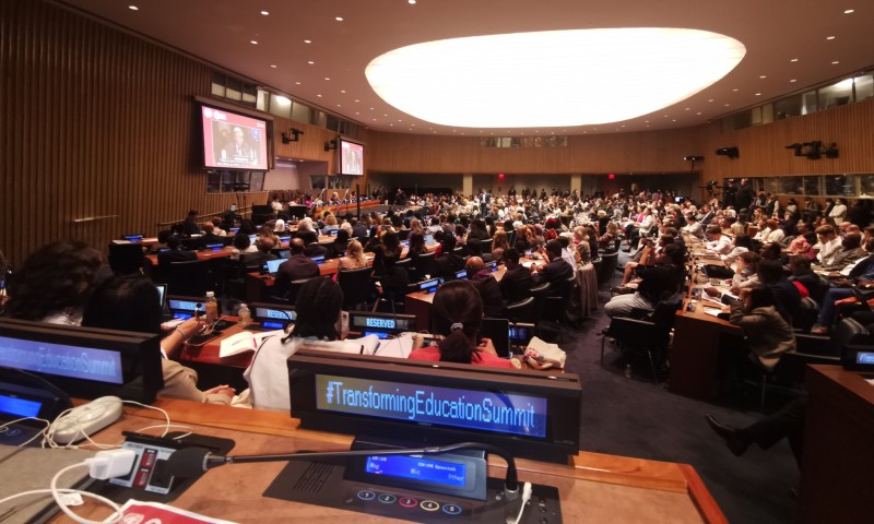 Ministro de Educación participa en Cumbre de la ONU para la Transformación de la Educación