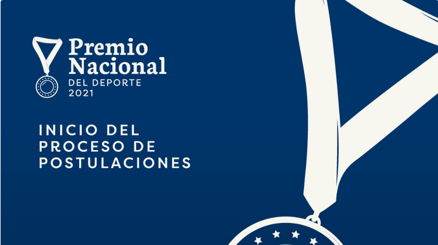 Abiertas postulaciones para el Premio Nacional del Deporte 2021